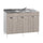 Mobile Sottolavello 120 cm con 3 ante olmo