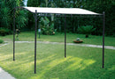 Gazebo con Struttura in Ferro e Tessuto in Poliestere e Pvc 250G/Mq 3X2,5M