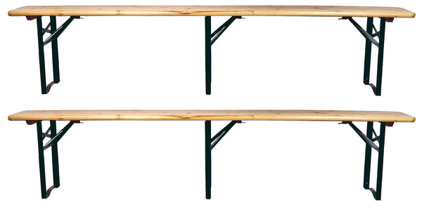 Set 2 Panche Birreria 220x47x25 cm a 3 Gambe prezzo