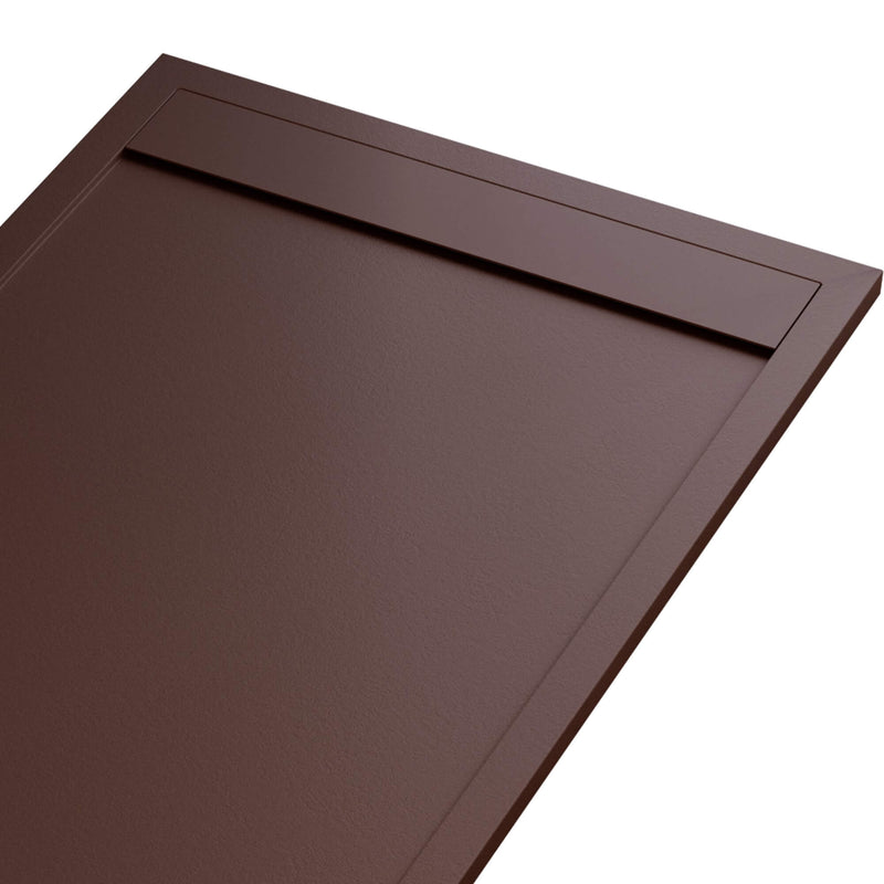 Piatto Doccia in Pietra Bonussi Kamet Marrone Varie Misure