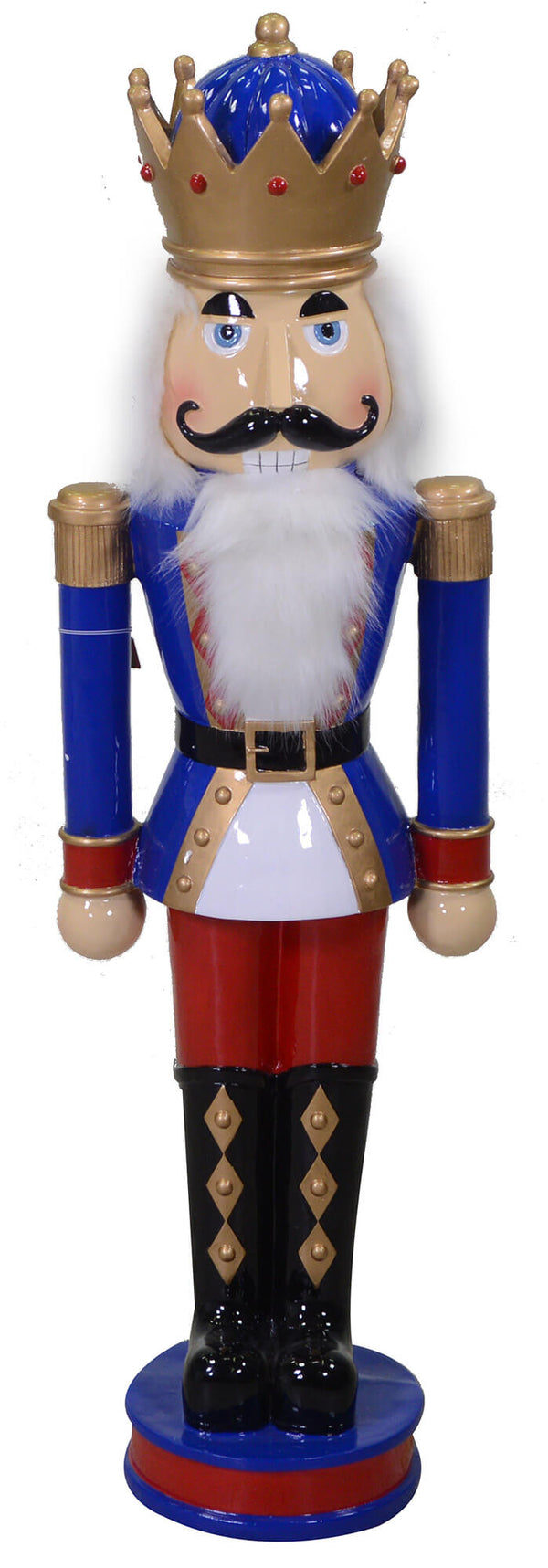 acquista Nussknacker Soldat aus Harz 29x21xh94 cm Adami Blue Dekoration