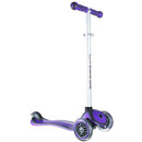 Monopattino 3 ruote Doppia Iniezione 3 Altezze Max 50Kg Globber Primo Plus Viola
