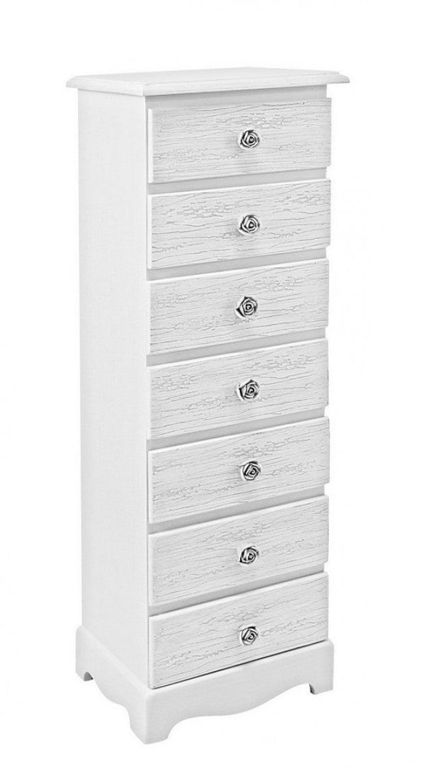 Blanc Kommode 7 Holzschubladen sconto