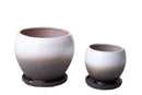 Set 4 Vasi Ø 20 14 cm Bicolore