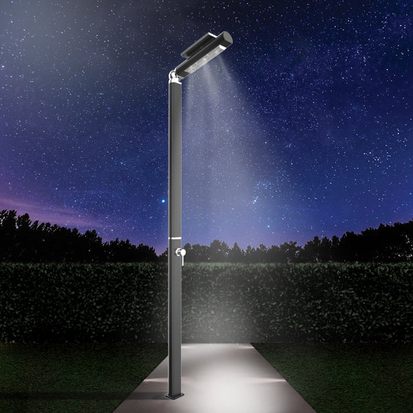 acquista Doccia da Giardino Miscelatore con LED Arkema Quick Ottanio Lucido Metallizzato