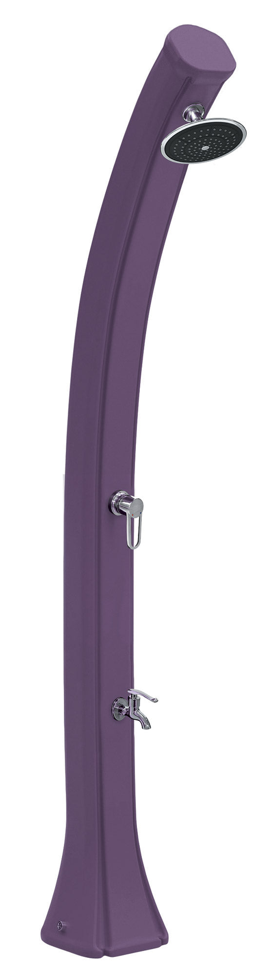 Garden Solar Shower 44L Purple Mixer und Fußwascher prezzo