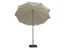 Ombrellone da Giardino Ø2,4 m Palo Ø33 mm in Acciaio Maffei Novara Ecru
