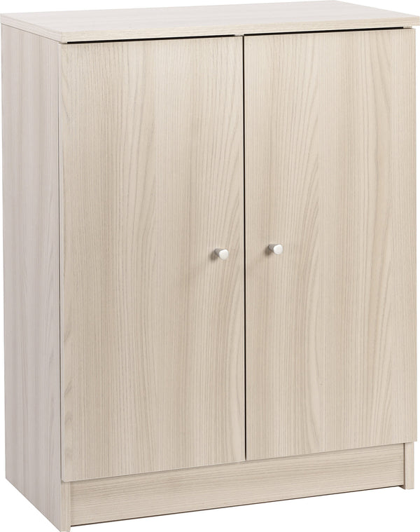 sconto Schrank 2 Türen 62x80x34 cm Ulme hell