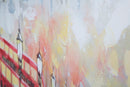 Dipinto su Tela Rain London 100x3x100 cm in Legno e canvas