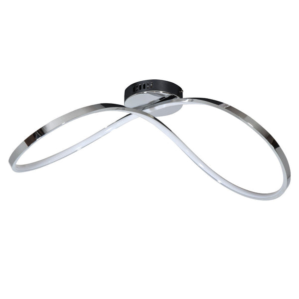 acquista LED-Deckenleuchte 45W 4470lm 4500K Chrom E-Energy Infinity