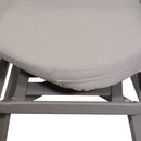 Sedia da Giardino 62x61xh79 cm in Alluminio Riverside Tortora