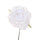Set 12 Pink Picks Ø10 cm Weiß