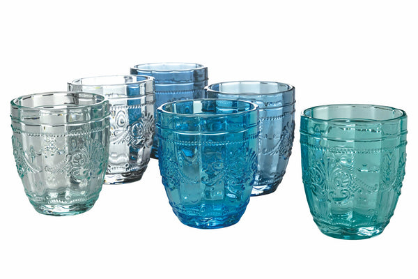 online Set mit 6 Wassergläsern aus Glas 235 ml Villa d'Este Home Tivoli Syrah