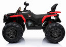 Quad Elettrico per Bambini 12V Mega Quad Rosso