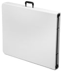 Tavolo Catering Rettangolare Pieghevole 180x75x74 cm Bianco