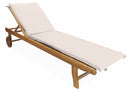 Cuscino per Lettino Prendisole 190x50x4 cm Soriani Avorio