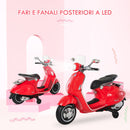 Piaggio Vespa 946 Elettrica 12V per Bambini Rossa