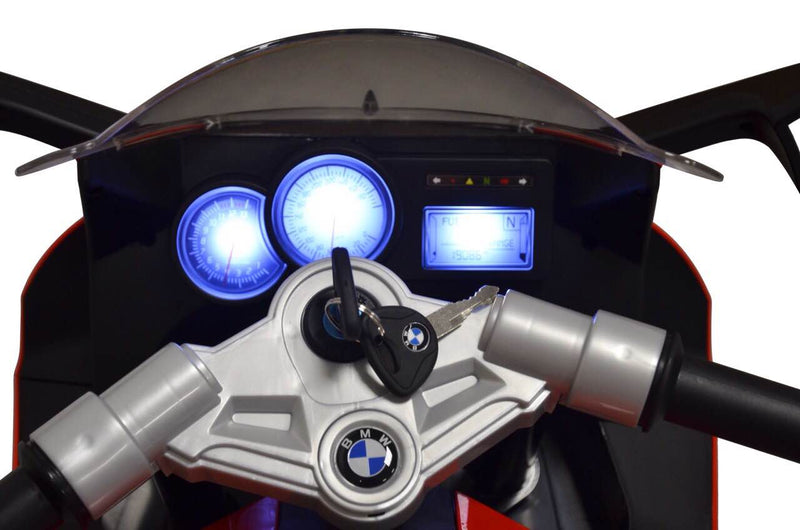 Moto Elettrica per Bambini 12V con Licenza BMW K1300S Blu