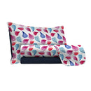 Set Lenzuola con Stampa Sopra Sotto e Federe Petali