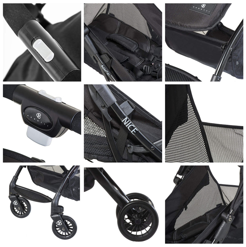 Passeggino Trolley Pieghevole per Bambini Barotti Nice Star