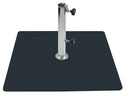 Base per Ombrellone da Giardino 30 Kg per Tubi Ø55mm in Metallo Grafite