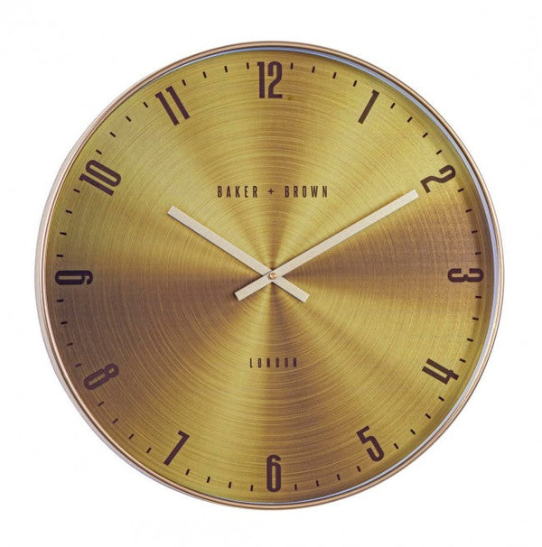 Orologio da Muro Ø 50x5 cm Whatever in Plastica Oro prezzo