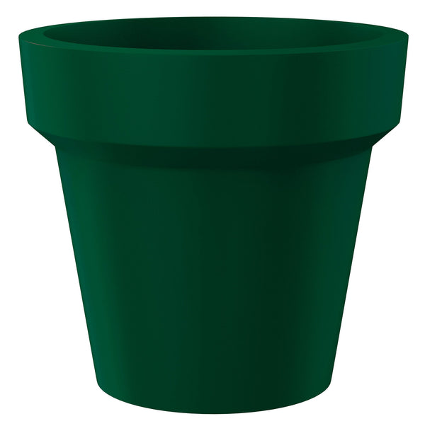sconto Vaso Ø115x105 cm in Resina Arkema POT M Verde Scuro