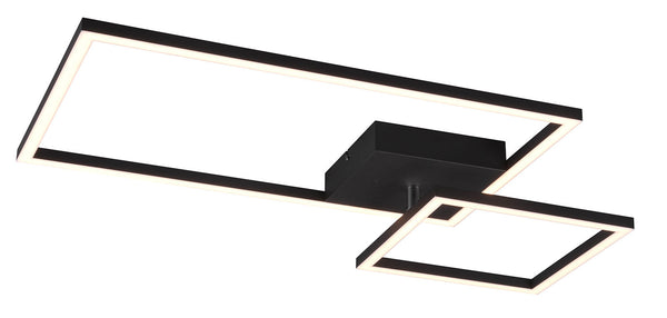 online Plafoniera da Interno a LED SMD in Metallo Nero Opaco