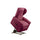 Poltrona Alzapersona Elettrica 2 Motori 90x100x90 cm Sofa in Microfibra Dispositivo Medico 1 Viola