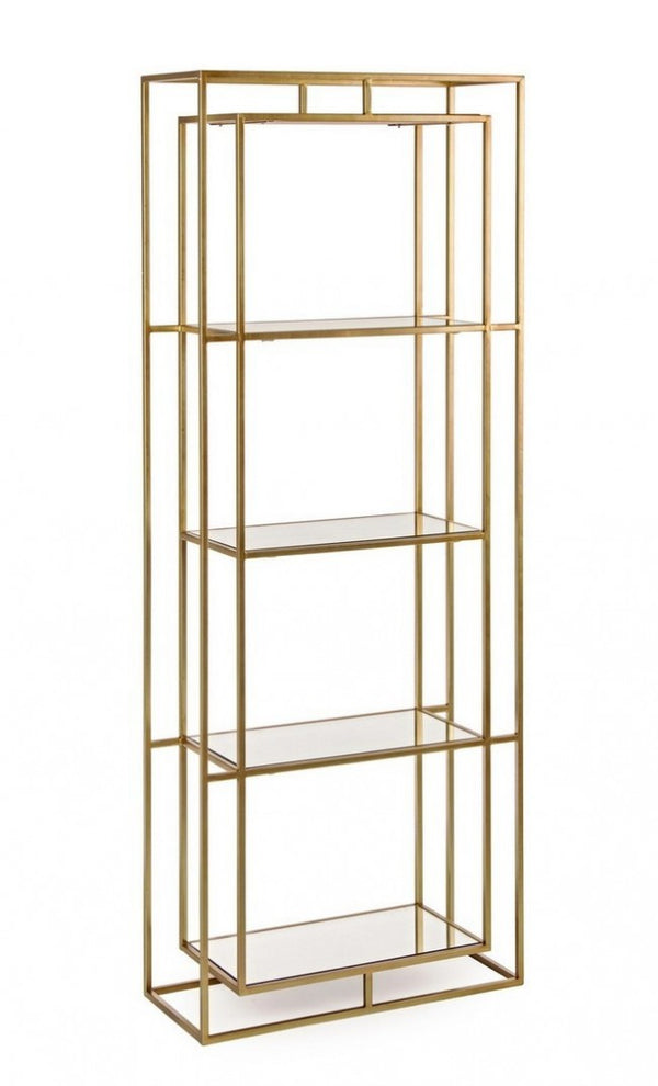 prezzo Elenor Bücherregal aus Metall 4 Regale