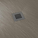 Piatto Doccia in Pietra  Pedrinelli Ardesia Stone Side Seppia Varie Misure