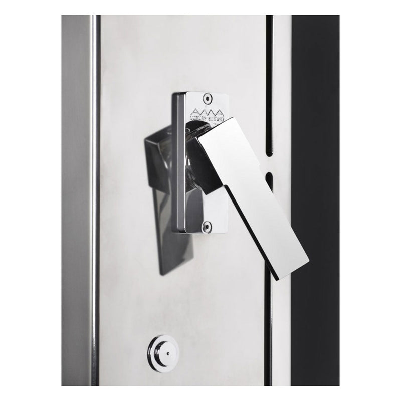 Colonna Doccia Miscelatore Nebulizzatore Cromoterapia in Acciaio Ama Luxury Cupido