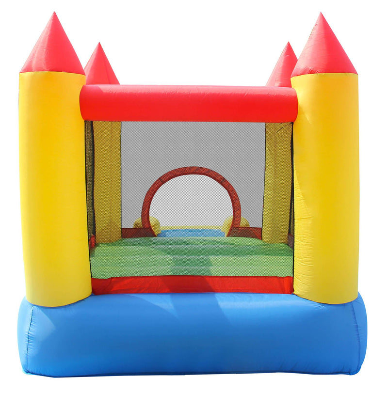 Castello Giostra Gonfiabile Acquatico con Pompa Happy Hop con Piscina