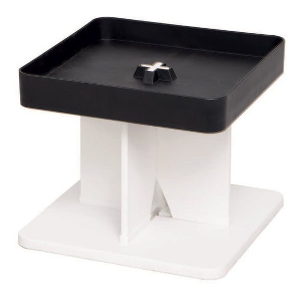prezzo Tavolino Moderno 40x40x33,5 cm in Polipropilene Rigido Nero
