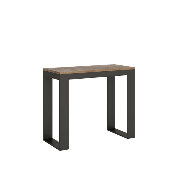 prezzo Consolle Allungabile 90-300x40x77 cm in Nobilitato Marrone