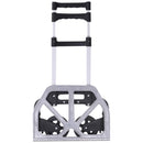 Carrello Portapacchi Pieghevole Max 70kg in Alluminio 