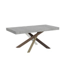 Tavolo Allungabile 180-284x90x77 cm Volantis Cemento