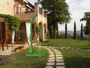 Piatto Doccia da Esterno Giardino in Polietilene HD Arkema Lake Blu