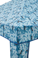 Gazebo da Giardino 1,5x1,5m per Bambini in Metallo e Poliestere Soriani Squaletto Blu