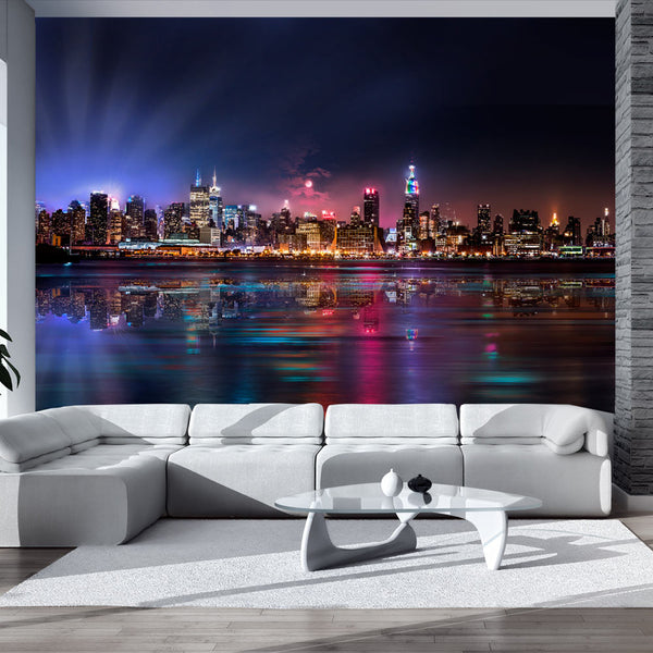 sconto Fototapete - Romantische Momente in New York Wallpaper Erroi
