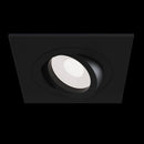 Faretto da incasso Downlight in Alluminio Atom Nero