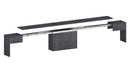 Panca Allungabile 66/290x25x45 cm Pratika Singola A Grigio Ardesia  