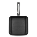 Bistecchiera 26x26 cm Antiaderente Induzione Silex Elegance Black Nero