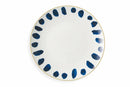 Set 6 Piatti Piani Ø27x3 cm in Porcellana Villa d'Este Home Tivoli Masai Dots