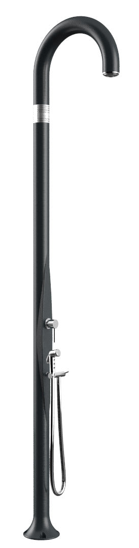 Doccia da Giardino Miscelatore e Doccetta Arkema Funny Yin Top Line Perla Nera sconto