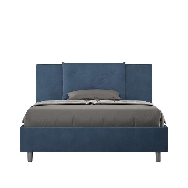 Letto Matrimoniale Appia Blu Varie Misure
