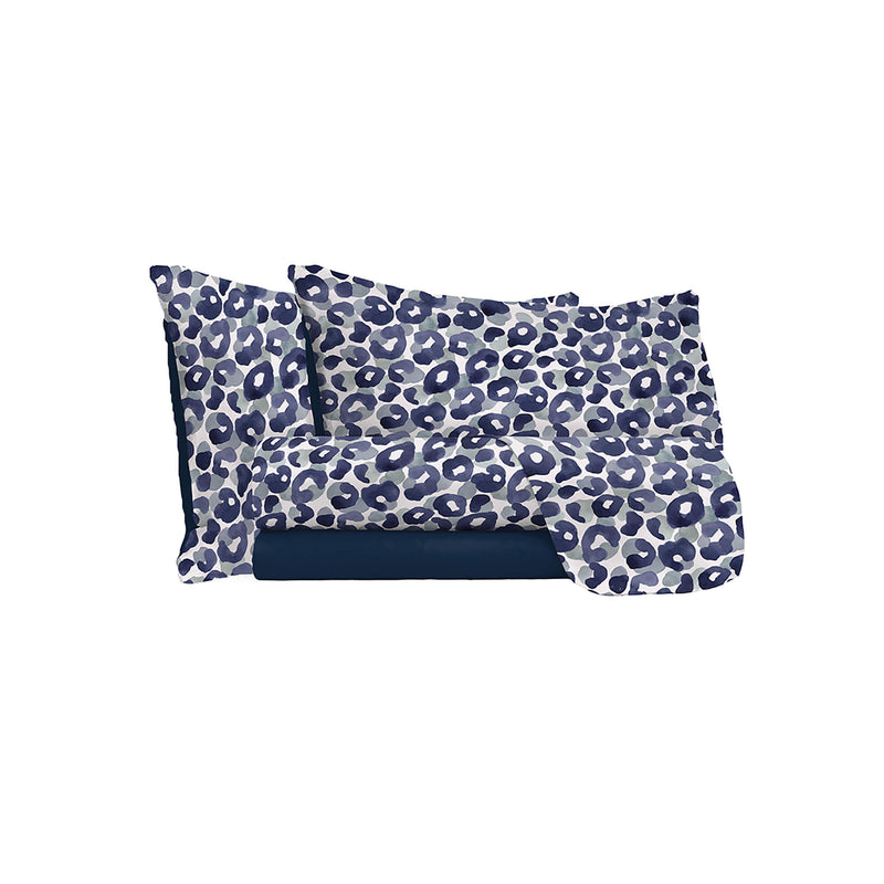 Set Lenzuola Sopra Sotto e Federe in Microfibra Wild Varie Misure