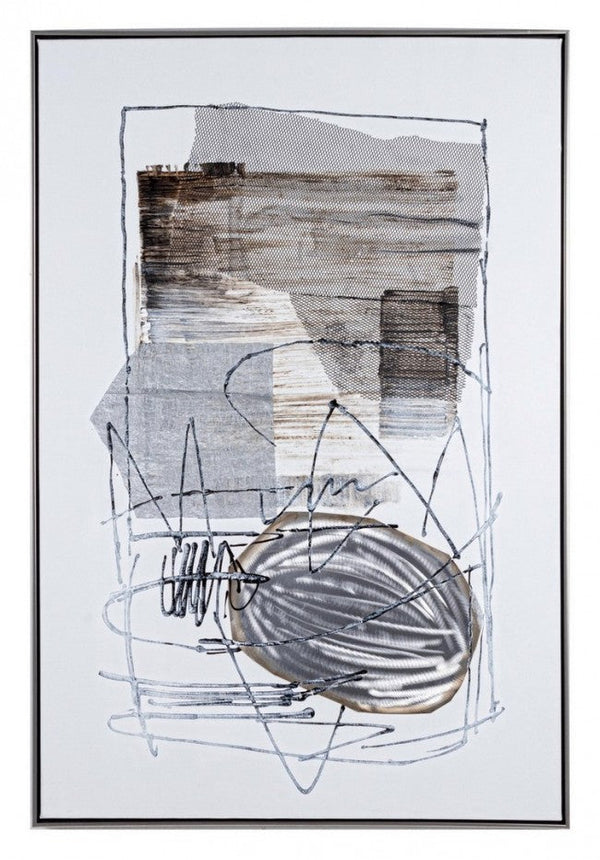 sconto Ölgemälde mit Rahmenkrone I194-2 82,5 x 122,5 cm in Öl auf Leinwand