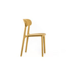 Set 4 Sedie 48x52xH77,5 cm in Polipropilene Cindy Senape