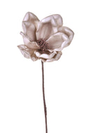 Set 3 Fiori Artificiali Magnolia 63 cm